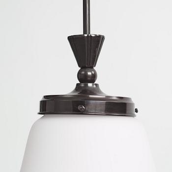 Harald Notini, taklampa, modell "6225". Arvid Böhlmarks Lampfabrik, 1920-30-tal.