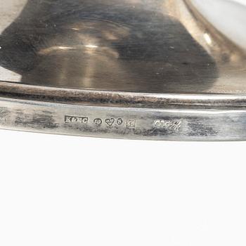 Tore Eldh, A pair of silver candle sticks, Ceson, Gothenburg, Sweden, 1968-69.