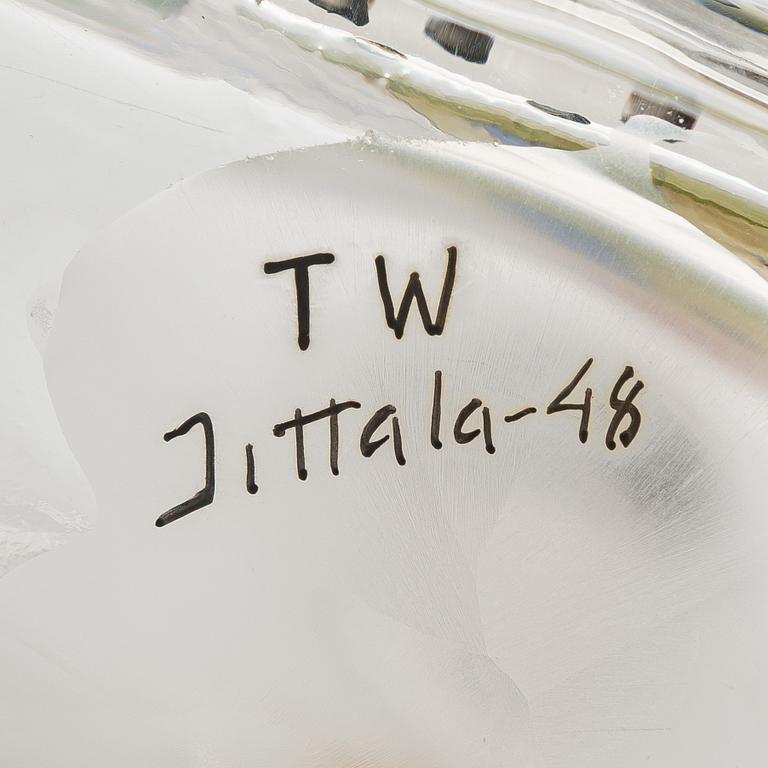 Tapio Wirkkala, A liquor bottle with ten shot glasses, Iittala 1948.