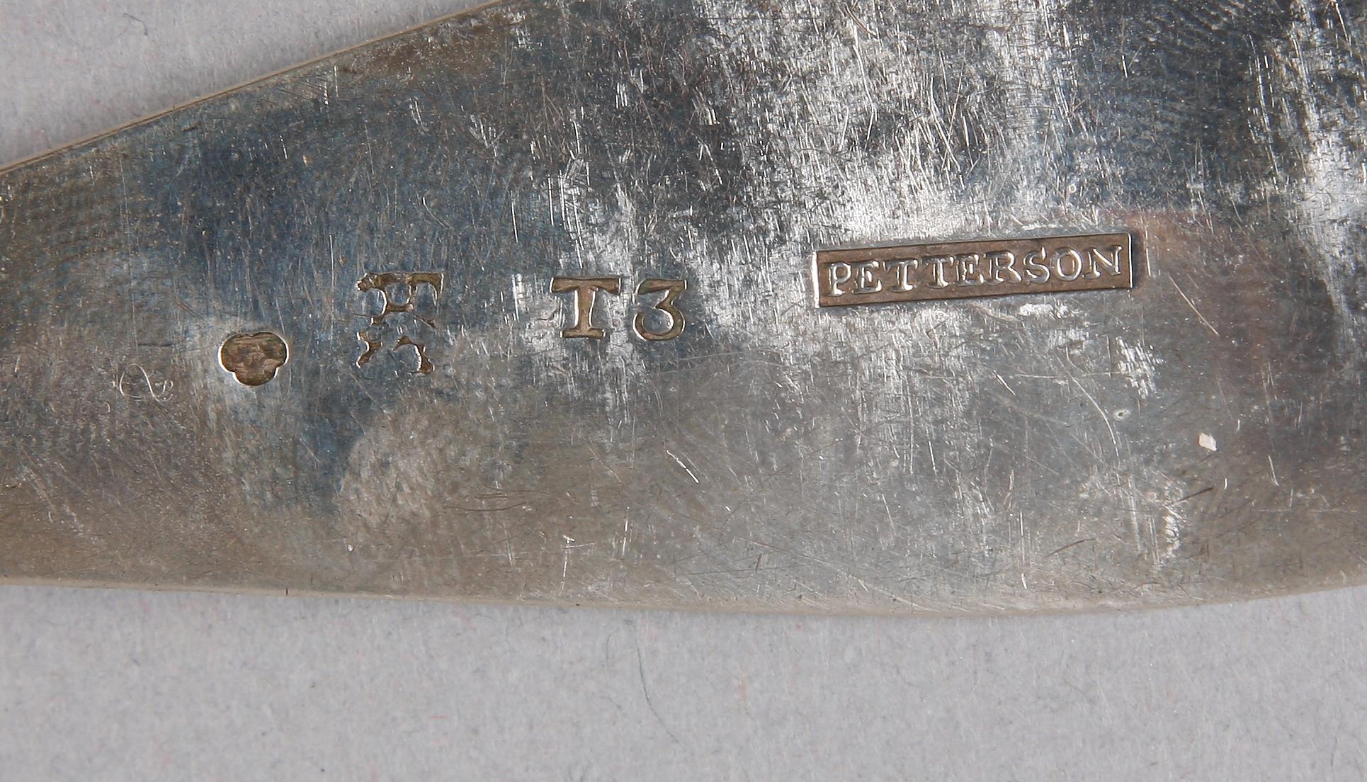 MATSKEDAR, 6 st, silver, Sverige 1800-talets första hälft, bla A. Rahm, Norrköping 1812.