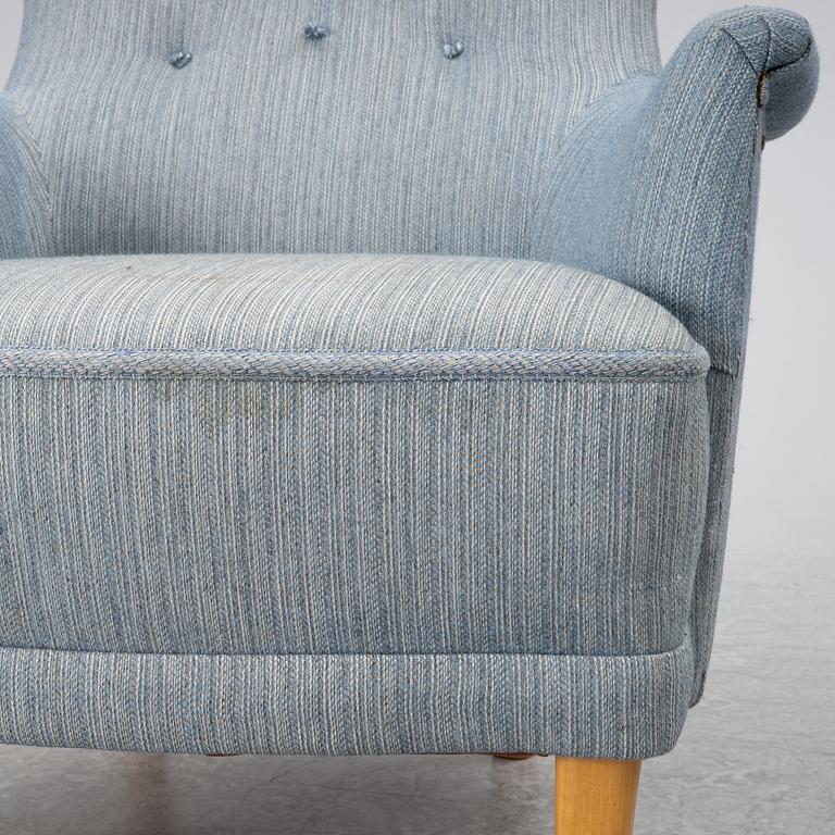 Carl Malmsten, a 'Farmor' easy chair, OH Sjögren Tranås second part of the 20th century..