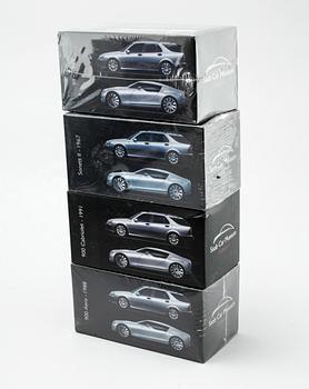 A SAAB Car Museum Collection, 17 pcs, majority 2014.