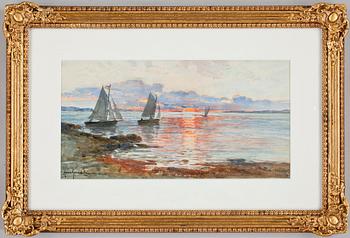 Anna Gardell-Ericson · ANNA GARDELL-ERICSON, akvarell, sign.