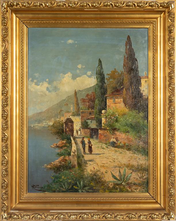 Rudolf Weber, By the Mediterranean.