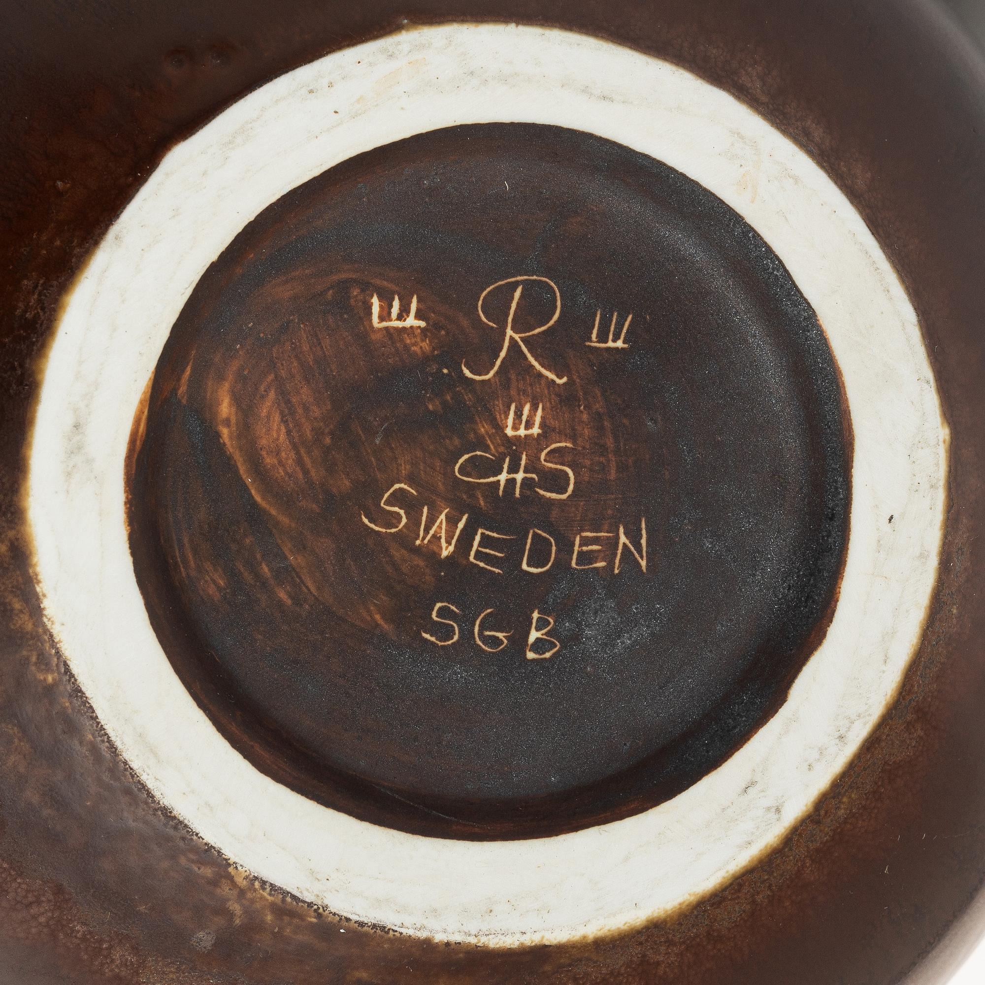 Carl-Harry Stålhane, a stoneware floor vase, Rörstrand, model SGB.