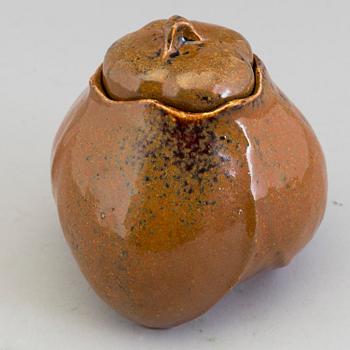 A lidded bowl, Anders & Bess Wissler, Mariefred, 1930.