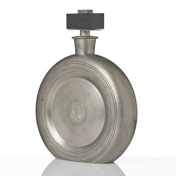 Sylvia Stave, Decanter, cigarette holder, and inkwell, C.G. Hallberg, Stockholm, 1930s.