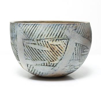 Lisa Larson, A bowl, stoneware, Gustavsberg, 1995.