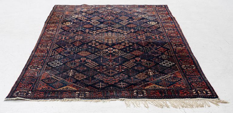 An antique Djoshagan rug, central persia, c 207 x 131 cm.