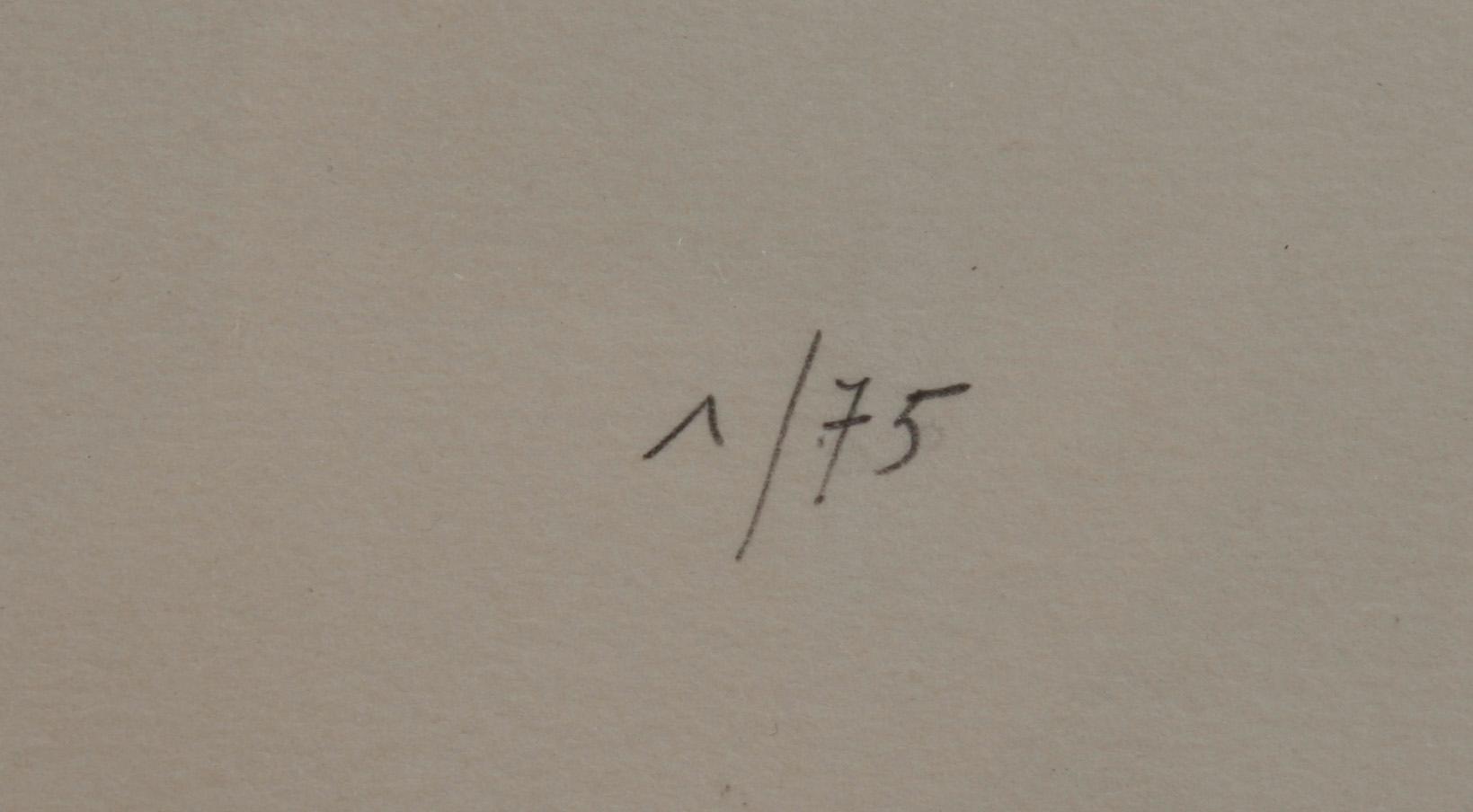 PAPART, MAX, färglitografi, sign o numr- 1/75.