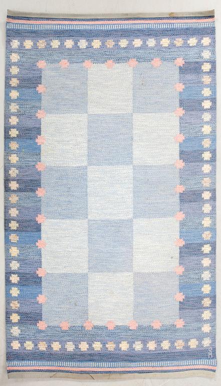 Anna-Johanna Ångström, matta rölakan signerad ca 207x136 cm.