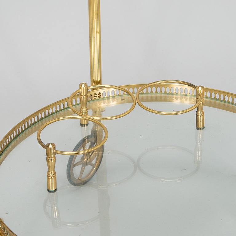 Serving trolley, mid-20th century.