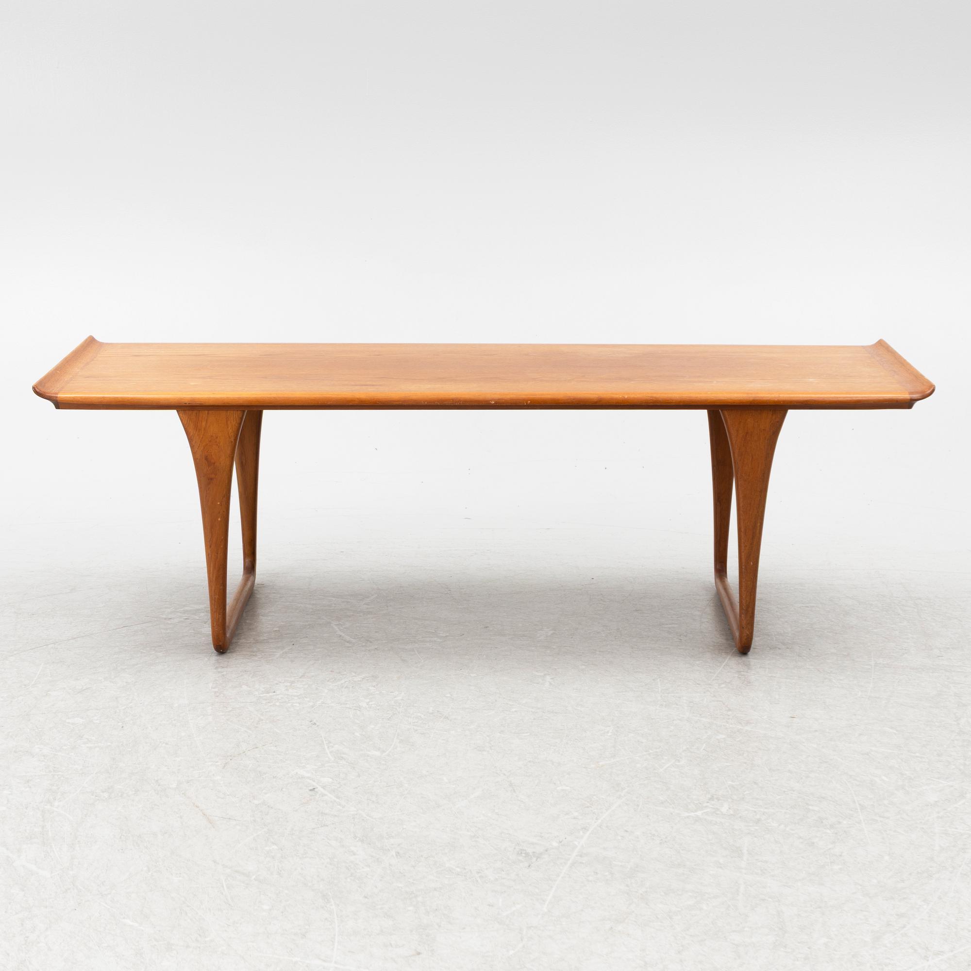 Soffbord, teak, Sverige, 1950-tal.