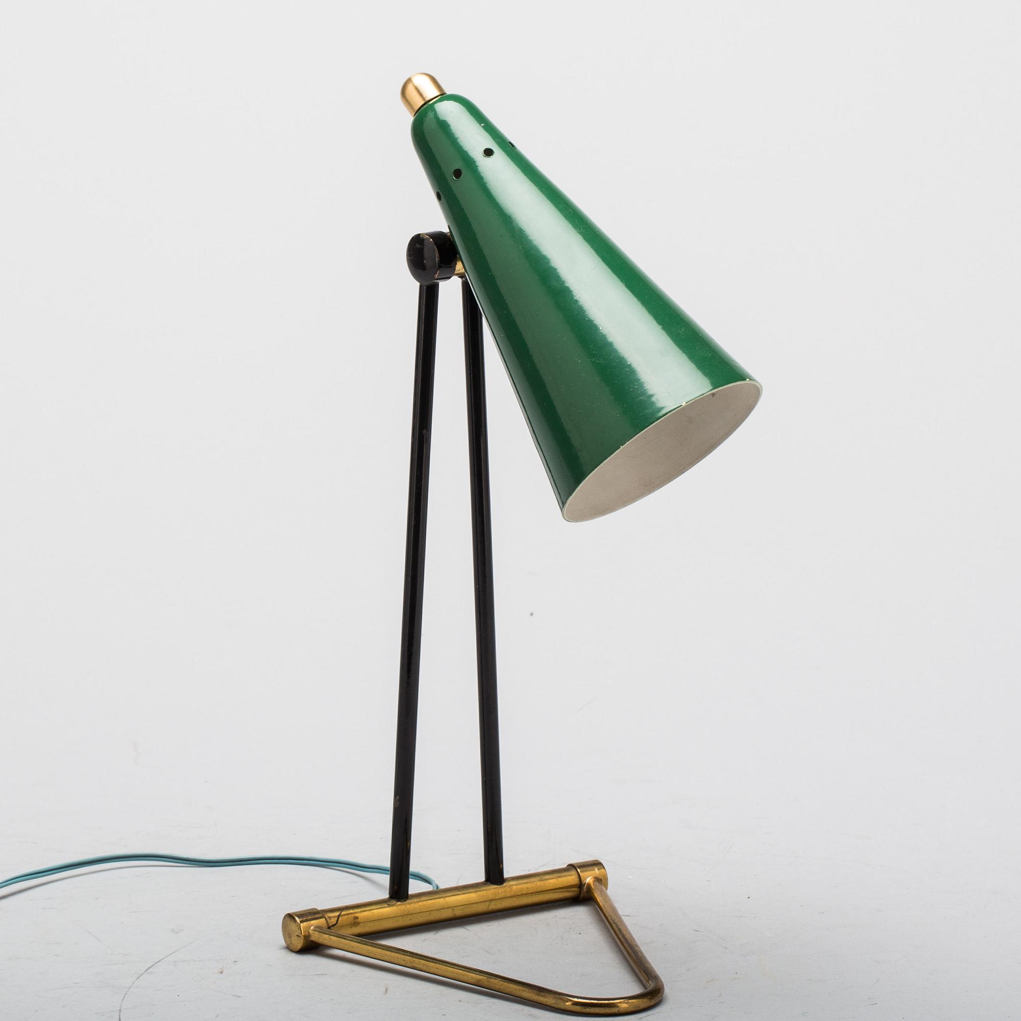 BORDSLAMPA, 1900-tal.