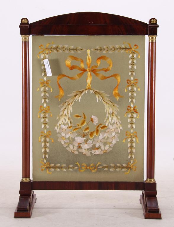 BRASSKÄRM. Karl Johan stil 1800/1900-tal.