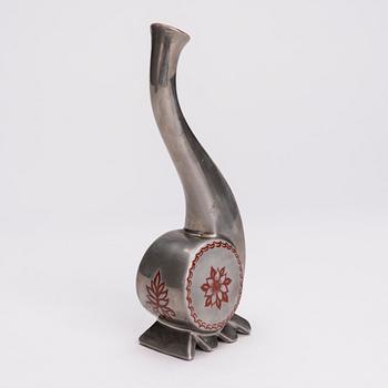 SKRIN OCH VAS,  porslin, Fraureuth Kunstabteilung och Kaestner Saxonia, Tyskland, 1920-tal.
