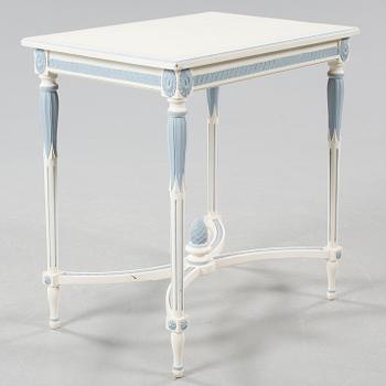 A gustavian style table, early 20th century.