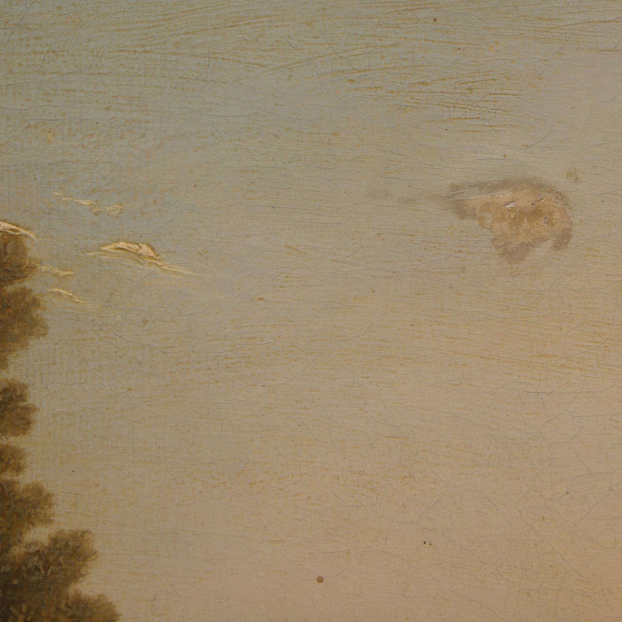 OKÄND KONSTNÄR, oljemålning, 1800-talets början.