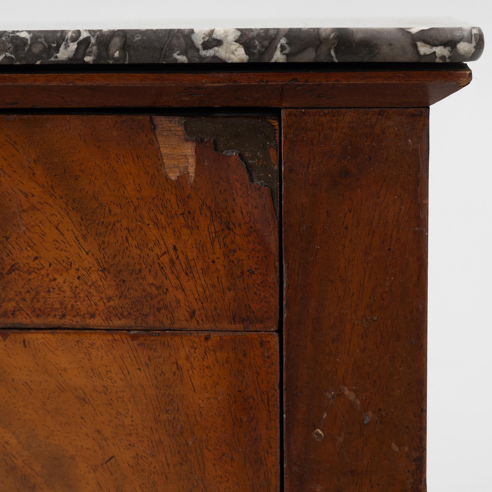 Bedside table/ side table, France, 19th century.