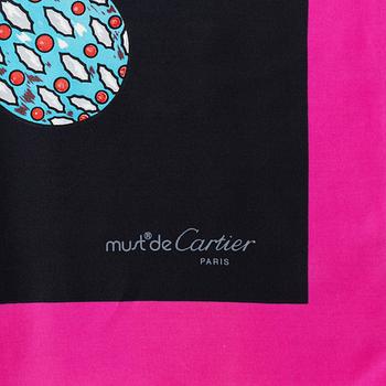 Cartier, scarf, vintage.