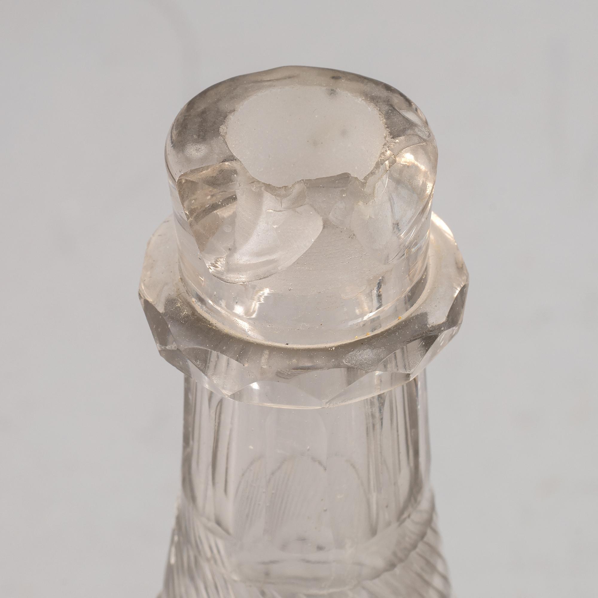 O Sohlberg, bordssurtout, silver och glas, Falun 1830.