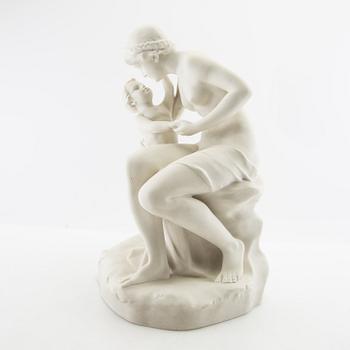 F Greiner after the sculpture "Mother's Love".