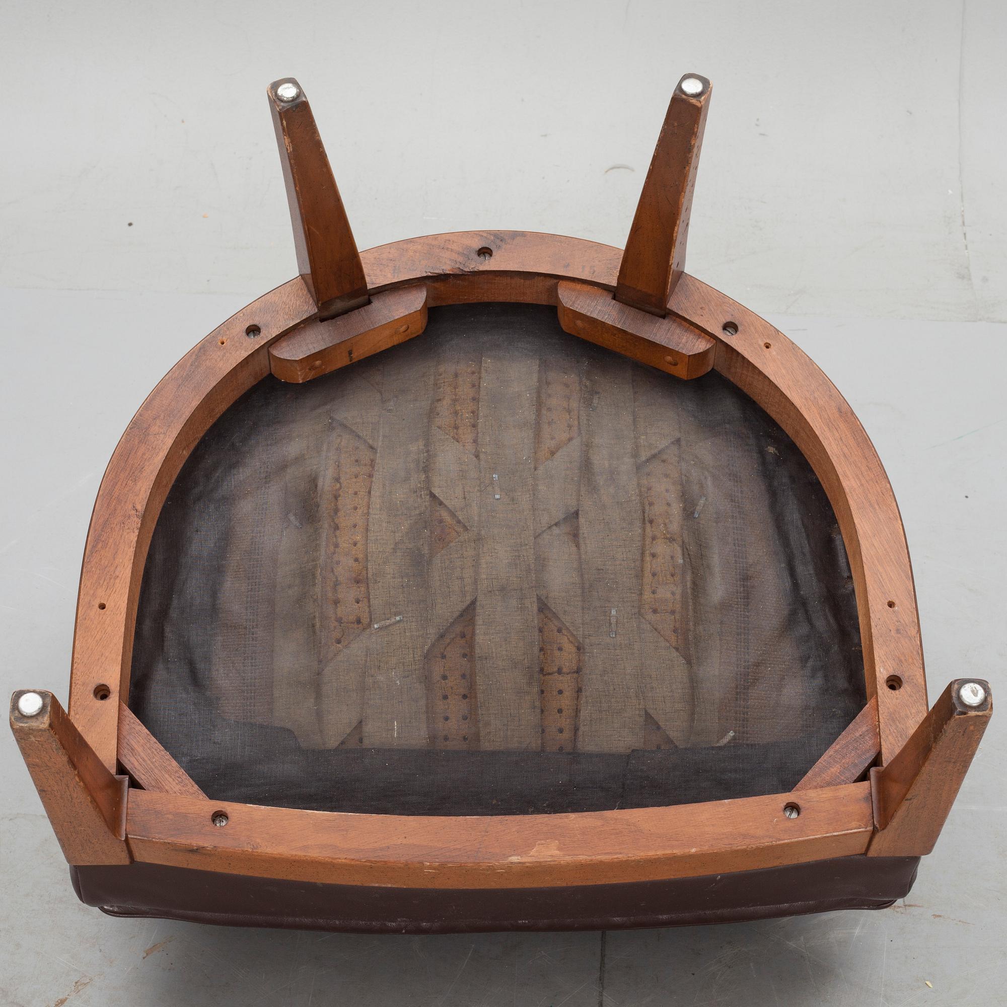 FÅTÖLJ, Milling Road, Baker Furniture. 1900-tal.