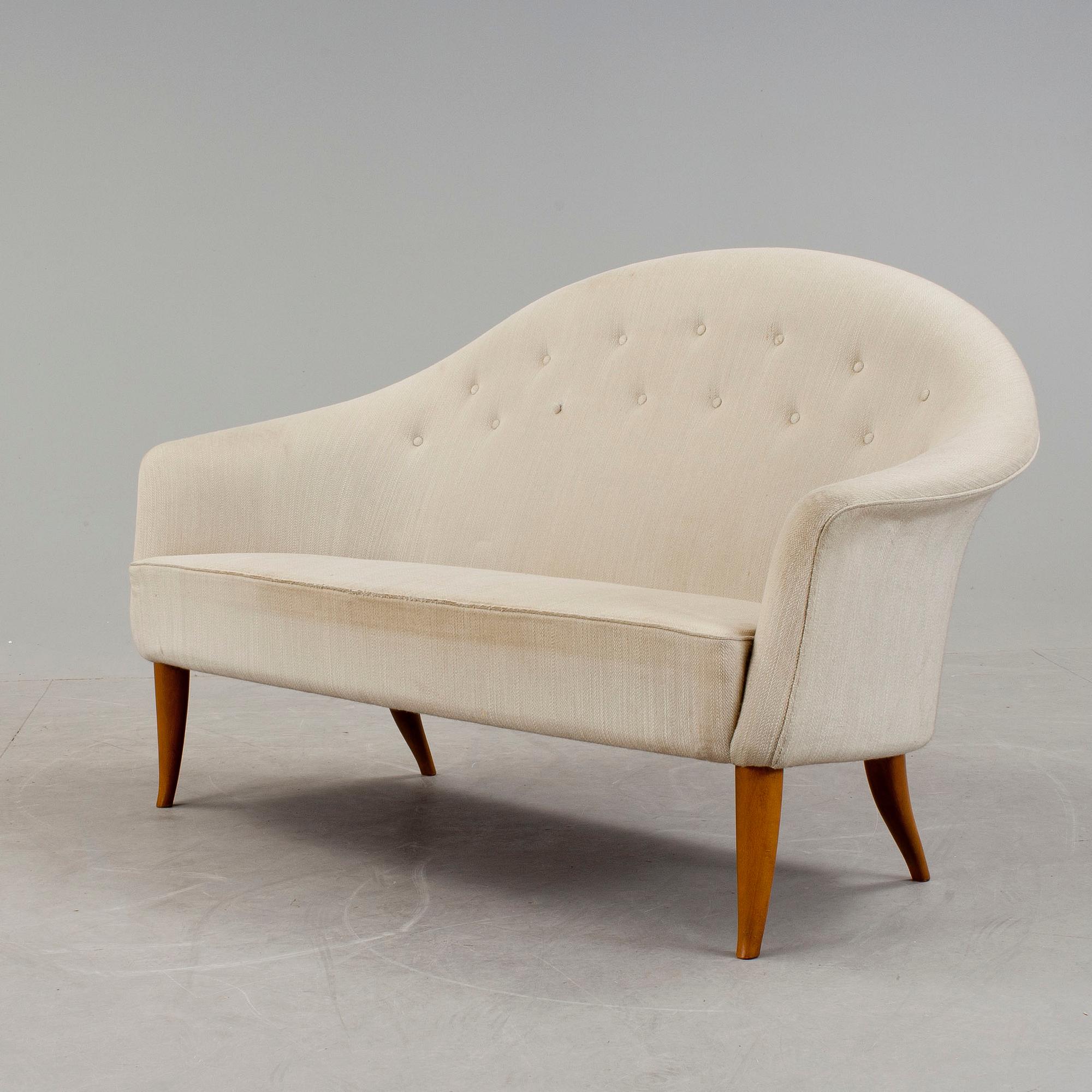 SOFFA, "Lilla paradiset", Kerstin Hörlin-Holmquist, ur NK:s Triva serie "Paradiset", formgiven 1958.