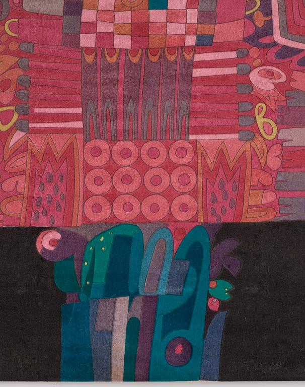 Stig Lindberg, textil för Nordiska Kompaniets textilkammare, 1960-tal.