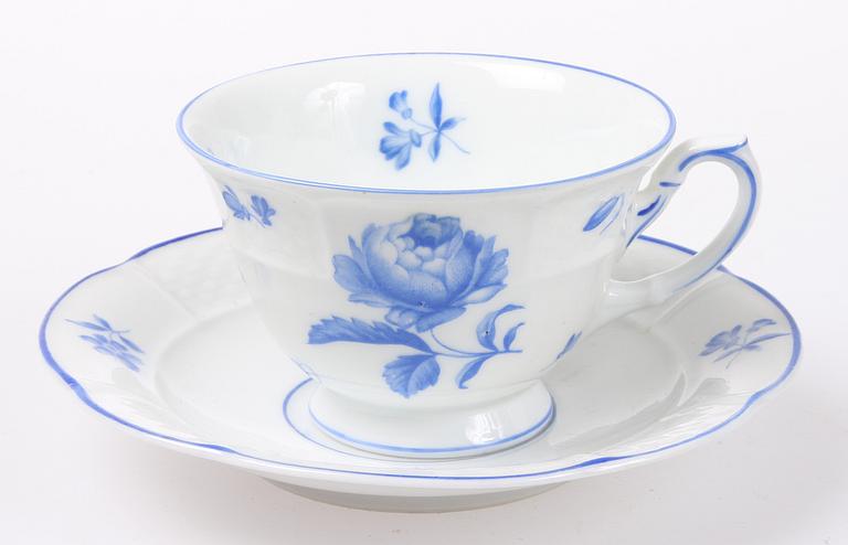 KAFFESERVIS, 14 delar, porslin, Rosenthal Bavaria, 1900-talets andra hälft.