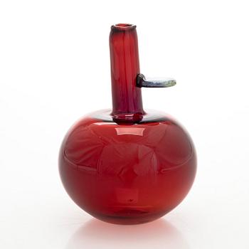 Oiva Toikka, skulptur, "Äpple", signerad O. Toikka Iittala.