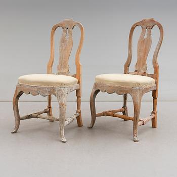 STOLAR, 2 st, rokoko, 1700-tal.