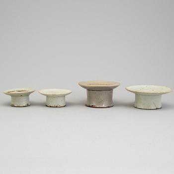 A set of four censers, South-East Asia, circa 1900.