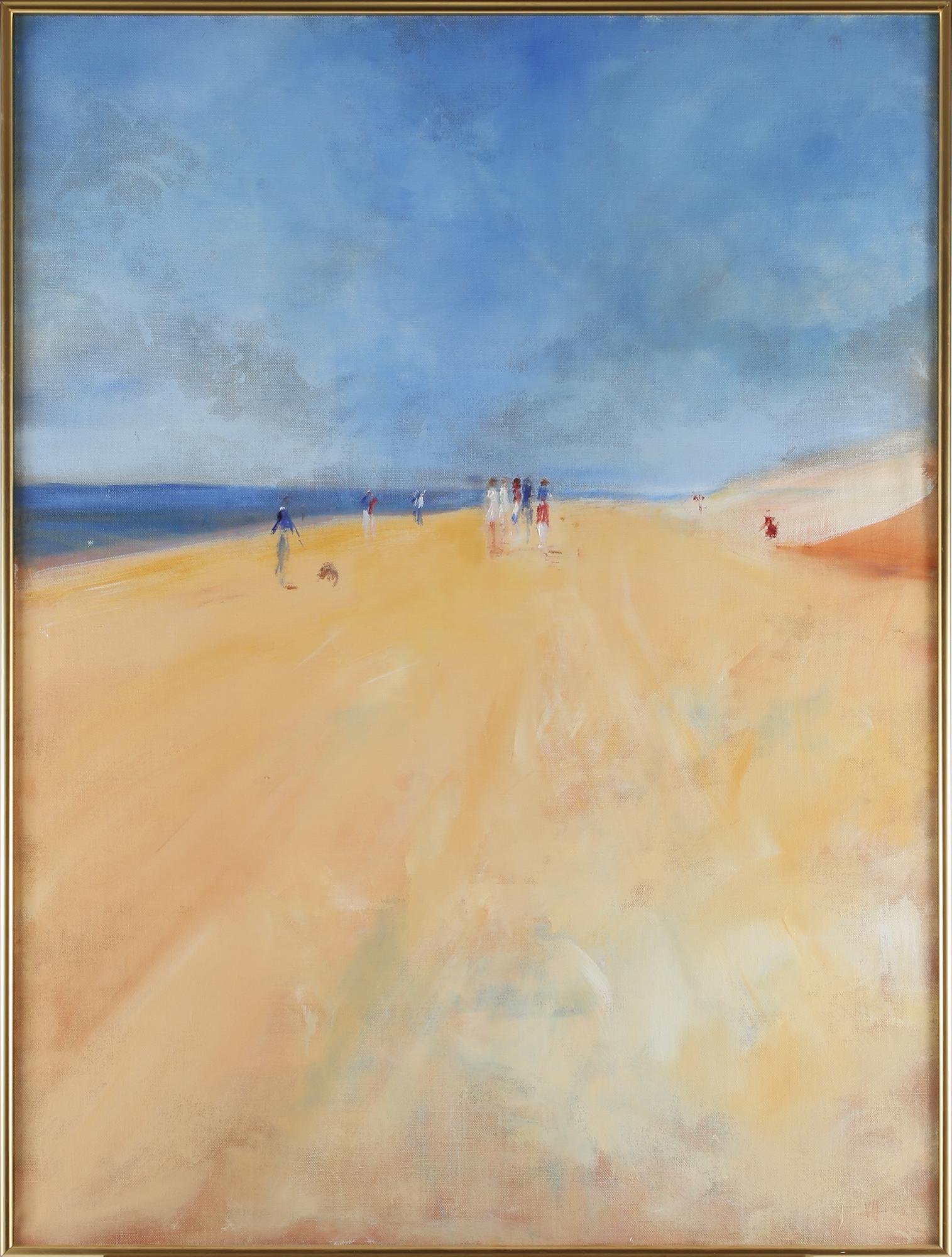 VIKTORIA HALLENIUS, olja på duk, monogramsignerad, daterad -99 à tergo.