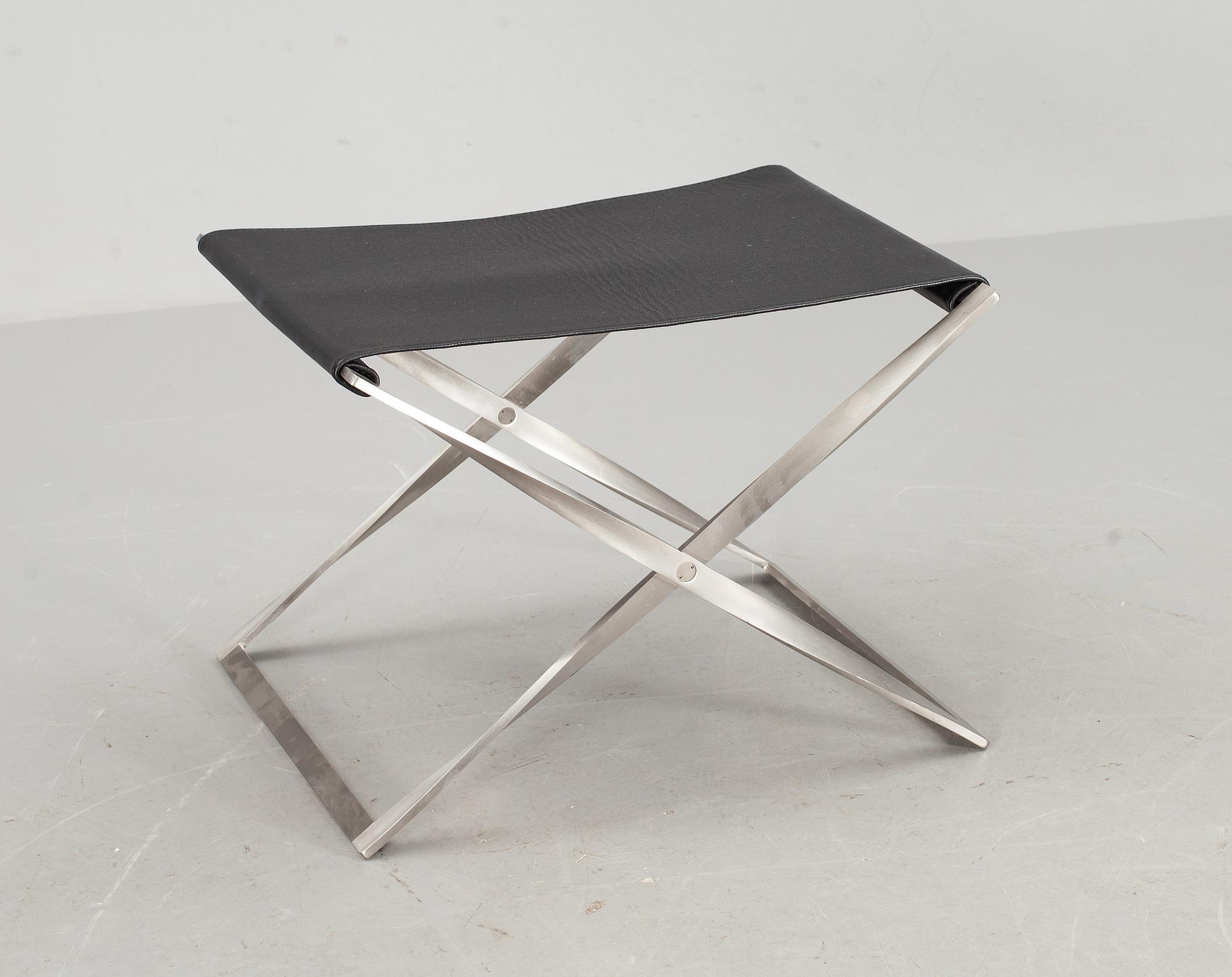 TABURETT, "PK-91", Poul Kjaerholm, Fritz Hansen.