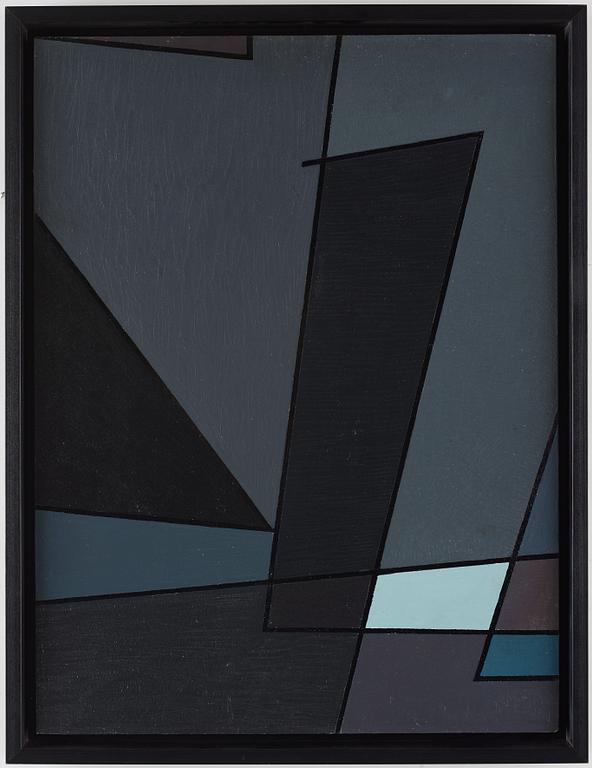 HARRY BOOSTRÖM, oil on panel, signed Booström, dated -55 on verso.