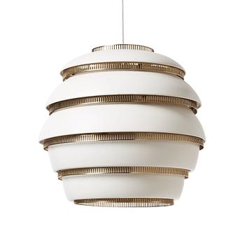 An Alvar Aalto 'Beehive', model A331 ceiling light, Valaistustyö, Finland.