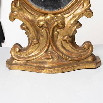Table mirror, 19th century.