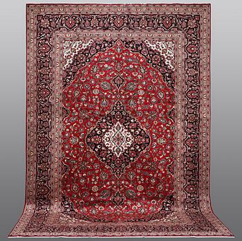 A CARPET, Kashan, ca  405 x 286 cm.