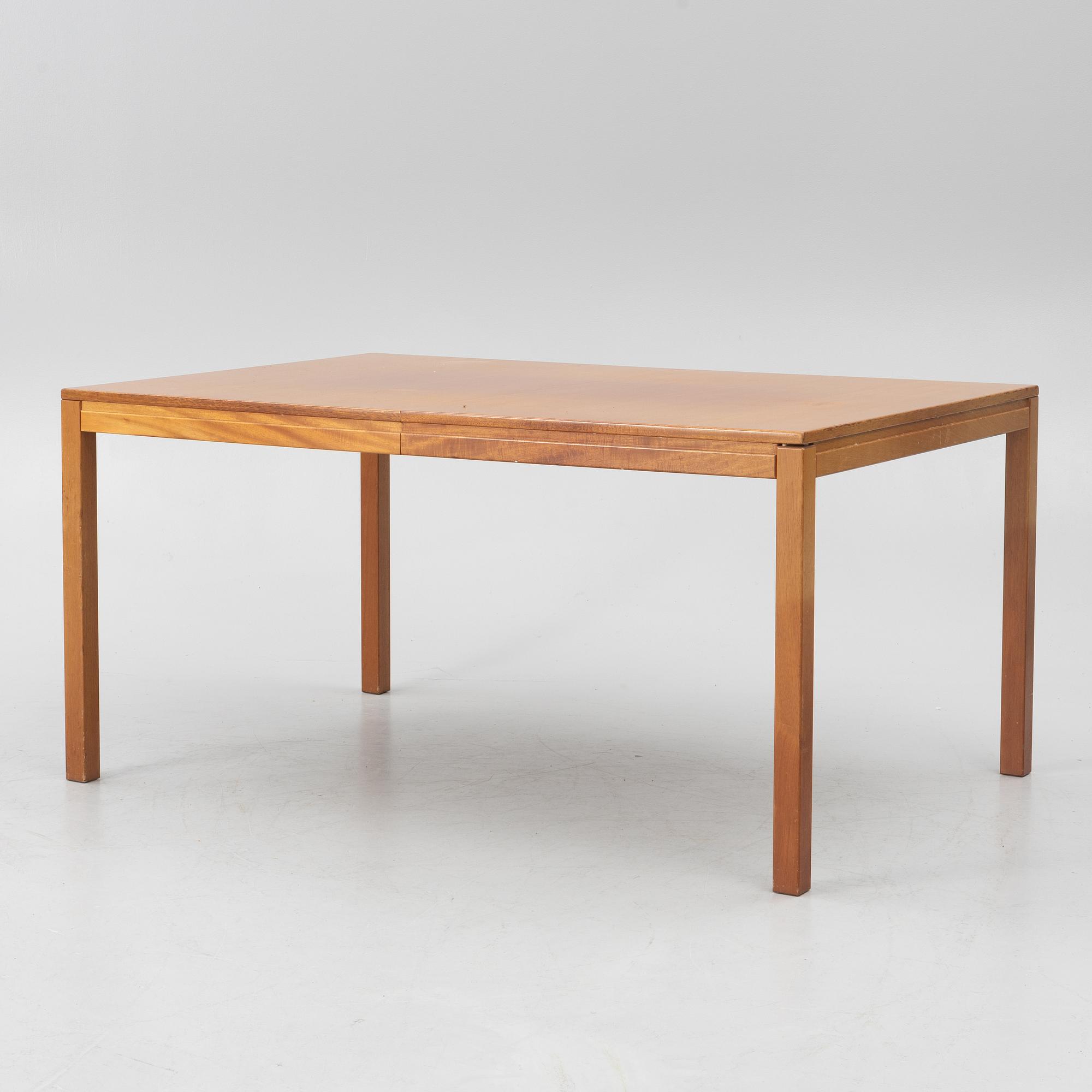 A dining table, Åfors Möbelfabrik, second half of the 20th century.