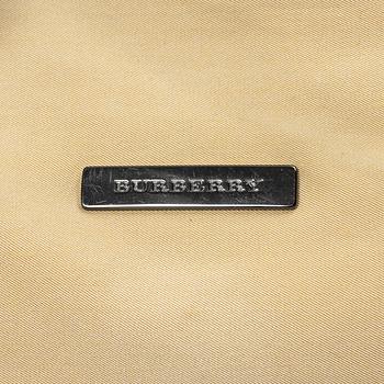 Burberry, A bag and a scarf.