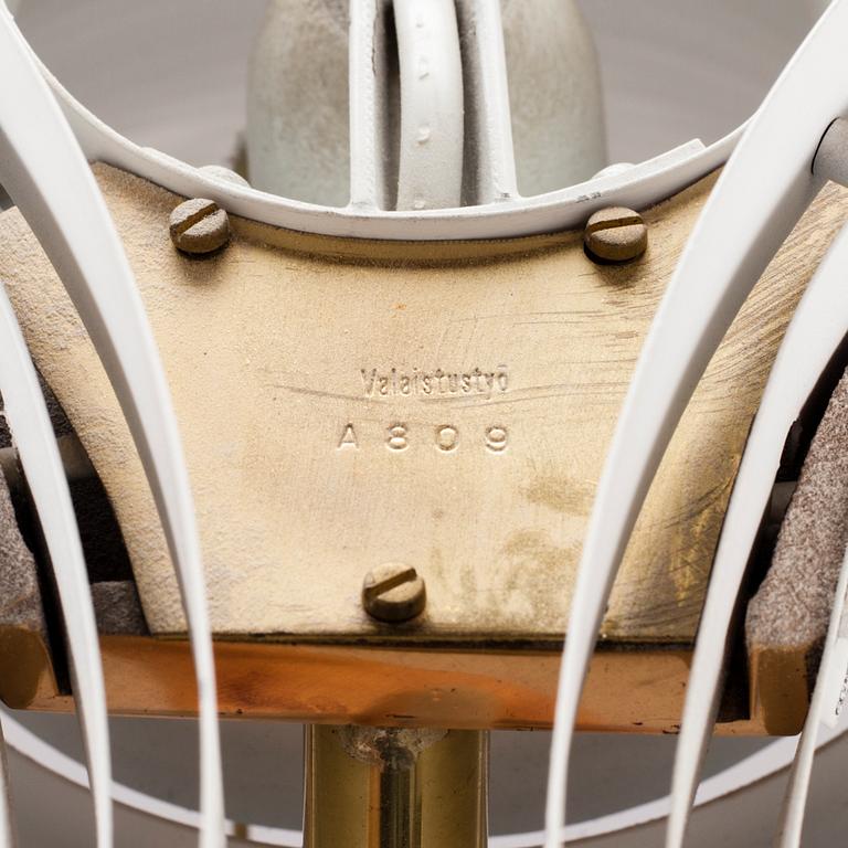 ALVAR AALTO,  golvlampa, modell A 809, Valaistustyö.