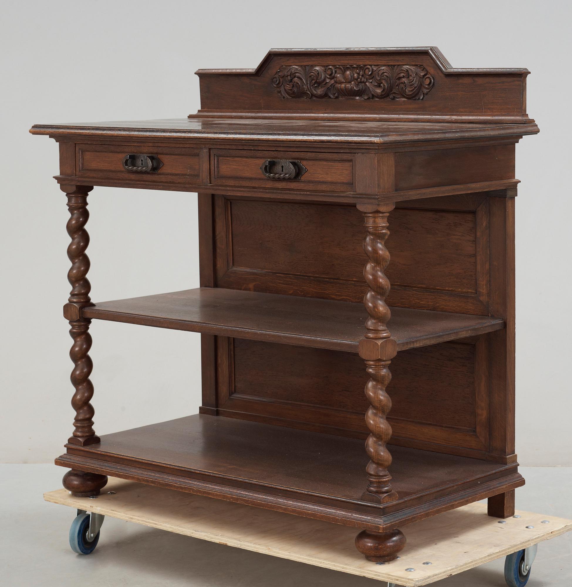 MATSALSGRUPP, 13 st, barockstil, 1900-talets första hälft.