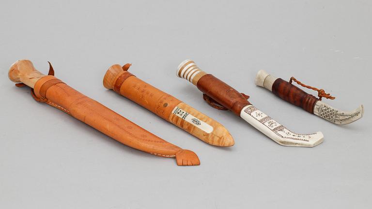 KNIVAR, 4 st, 1900-tal.