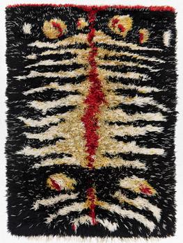 A carpet, knotted pile, ca 200 x 143 cm.