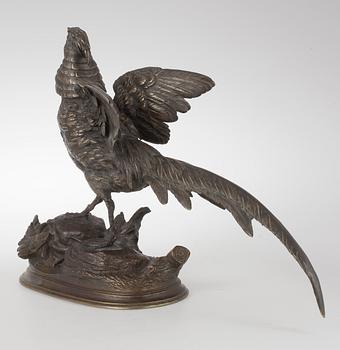 PAUL-ÉDOUARD DELABRIÈRRE, efter, Patinerad metall, 1900-tal.