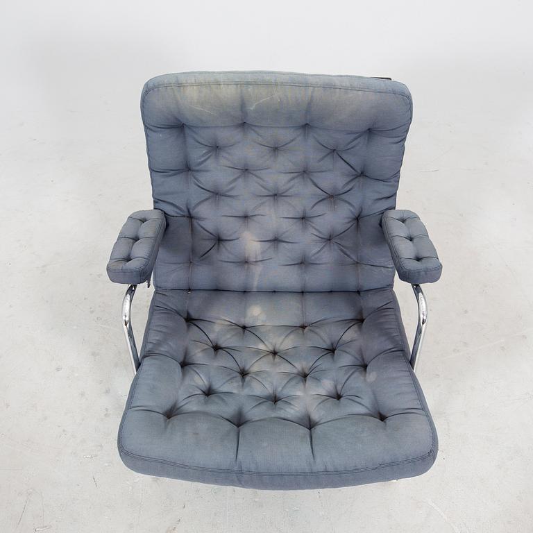 A Bruno Mathsson "Karin" easy chair for DUX alter part of the 20th century.