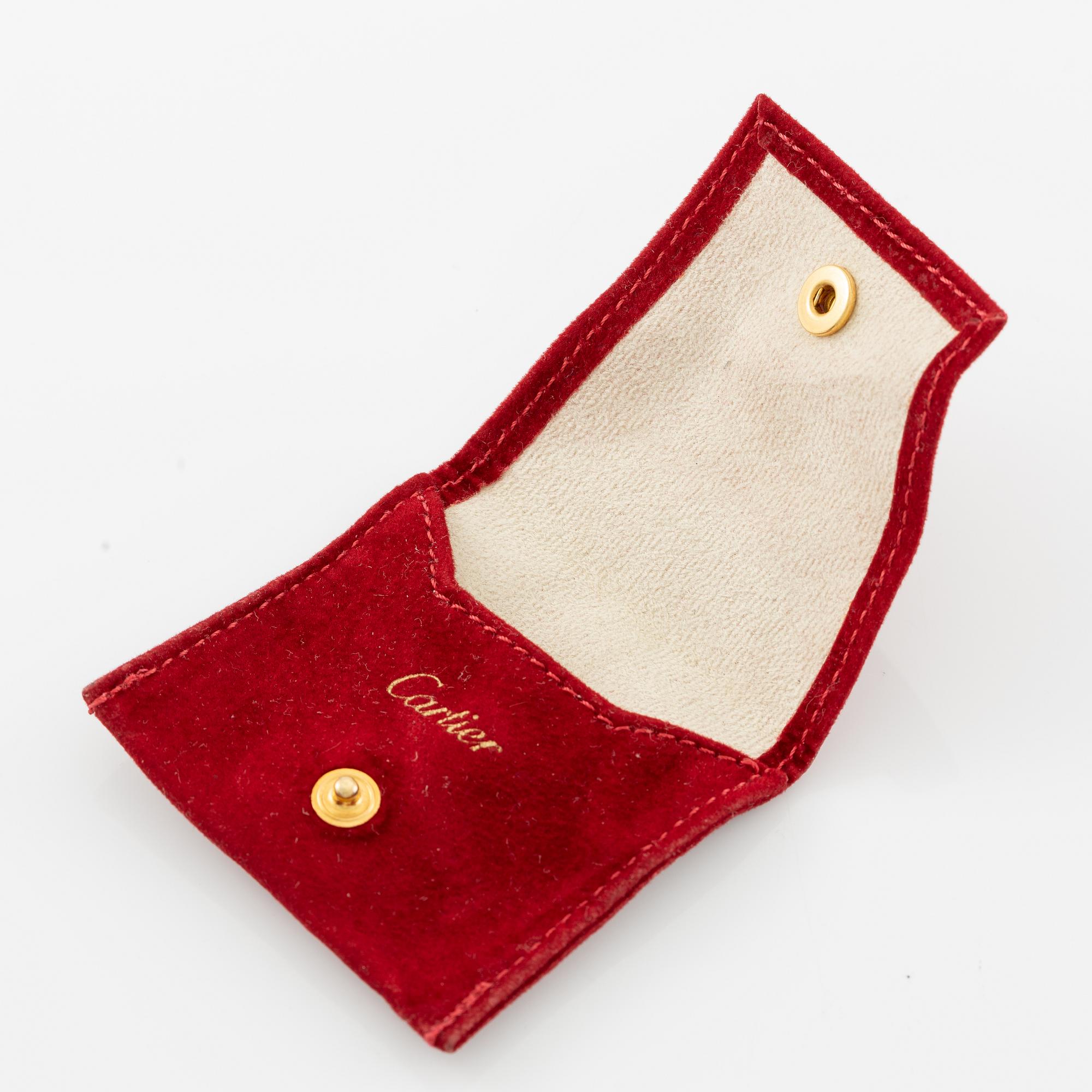 Ring, Cartier, 18K guld med briljantslipad diamant.