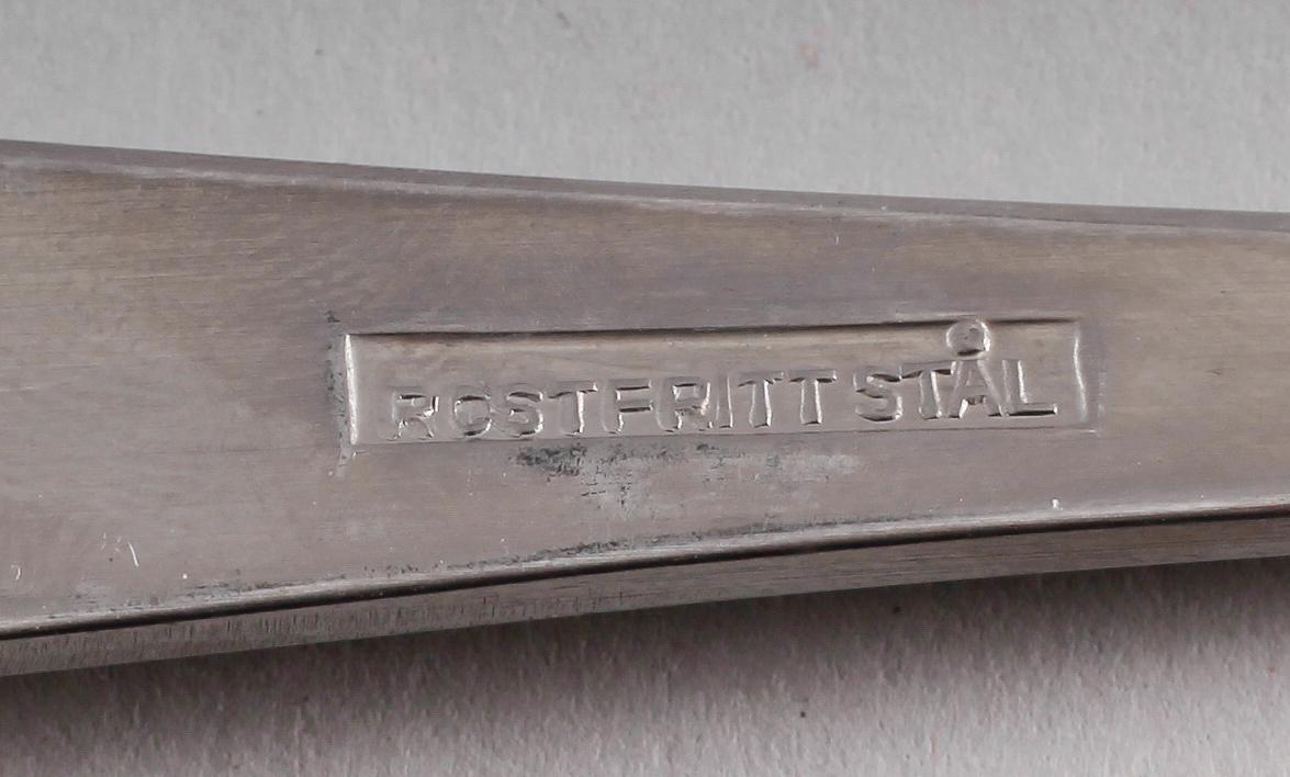 BESTICKSERVIS, 87 delar, rostfritt stål, "Ideal", Kaj Franck, Hackman, 1950-tal.