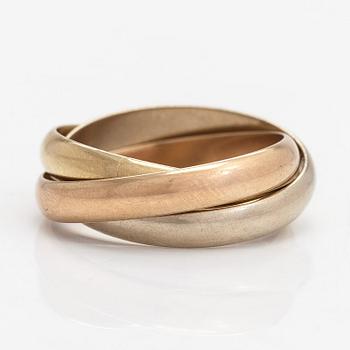 must de Cartier, Ring "Trinity", 18K guld.